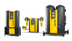 Προσροφητικοί ξηραντές της Kaeser Kompressoren.