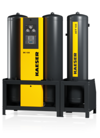 Συνδυασμός προσροφητικού ξηραντή με προσροφητές ενεργού άνθρακα.