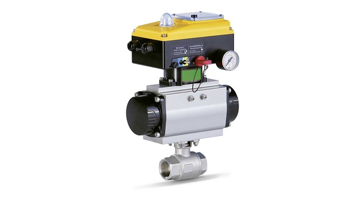 Ηλεκτρονική βαλβίδα πλήρωσης δικτύου αέρα DHS για επεξεργασία πεπιεσμένου αέρα