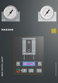 Εμφάνιση παραμέτρων λειτουργίας και μηνυμάτων σε πραγματικό χρόνο μέσω του ECO CONTROL SMART.