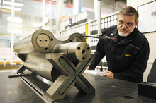 Μέτρηση ενός λοβού Omega στην Gera