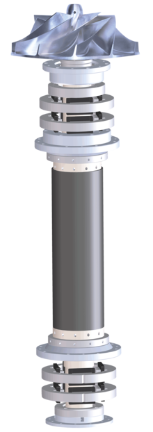 Φυσητήρες turbo με μαγνητικά έδρανα PillAerator