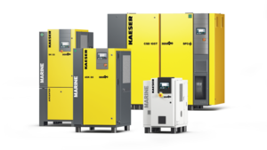 The compressor portfolio from Kaeser Kompressoren for marine applications.