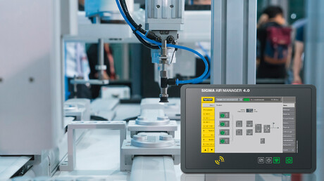 Σύστημα διαχείρισης – ελέγχου σταθμού πεπιεσμένου αέρα SIGMA AIR MANAGER 4.0 της Kaeser Kompressoren