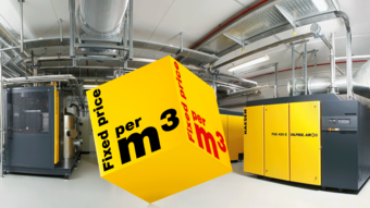 SIGMA AIR UTILITY - Πεπιεσμένος αέρας σε σταθερή τιμή ανά m³