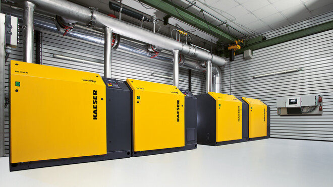 Σταθμός με φυσητήρες DBC και SIGMA AIR MANAGER