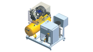 Ενδεικτική δομή σταθμού πεπιεσμένου αέρα OEM