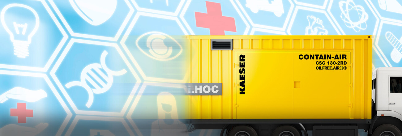 Χρειάζεστε γρήγορα πεπιεσμένο αέρα; Τη λύση δίνουν τα κοντέινερ CONTAIN-AIR.