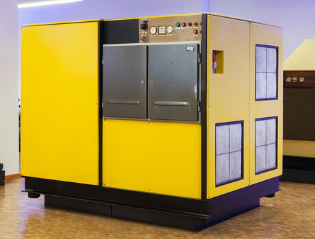 Ο πρώτος αεροσυμπιεστής Kaeser.